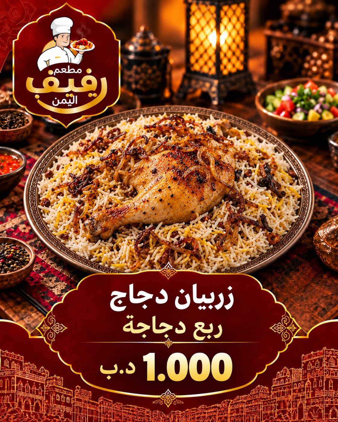 زربيان دجاج