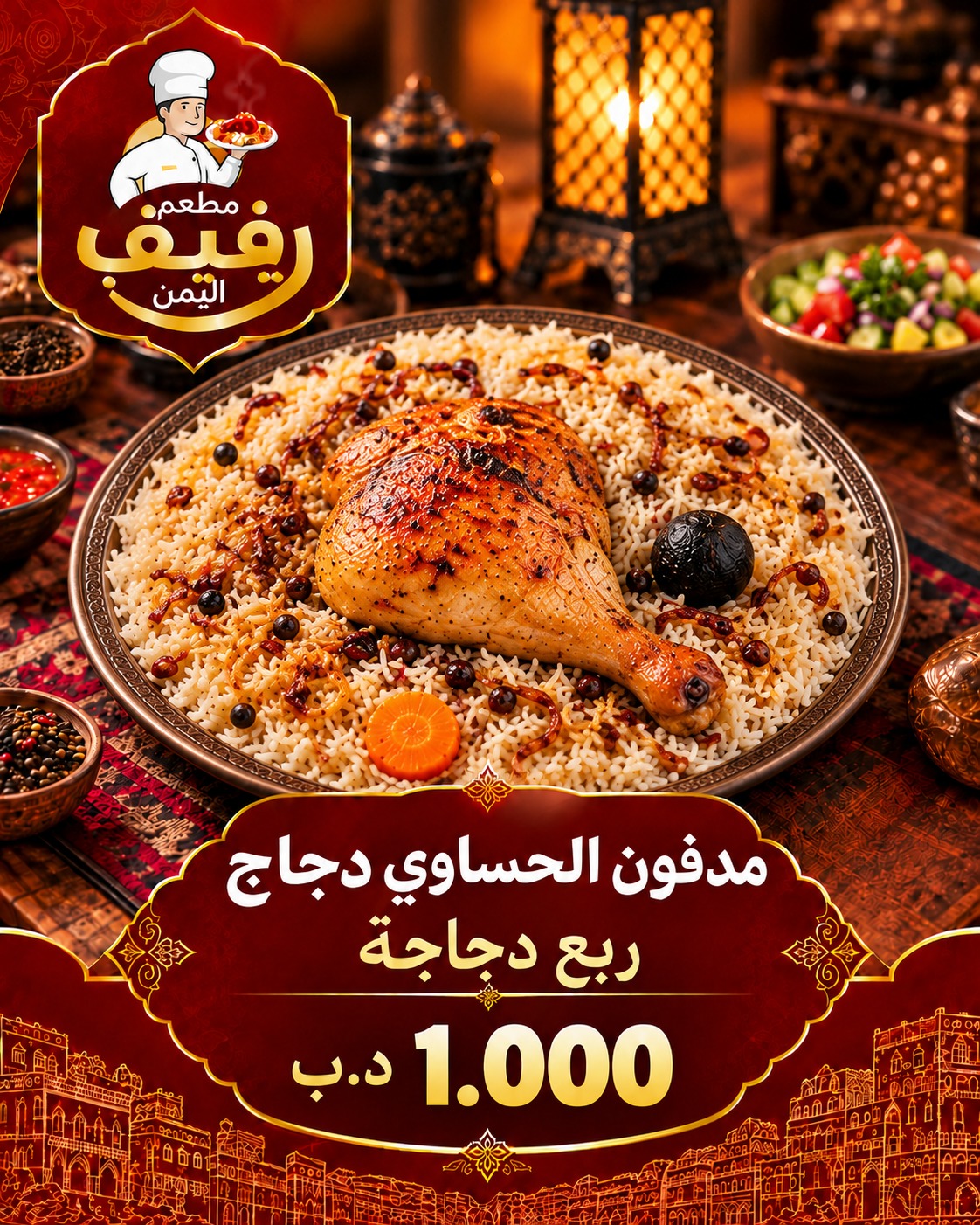 مدفون الحساوي دجاج