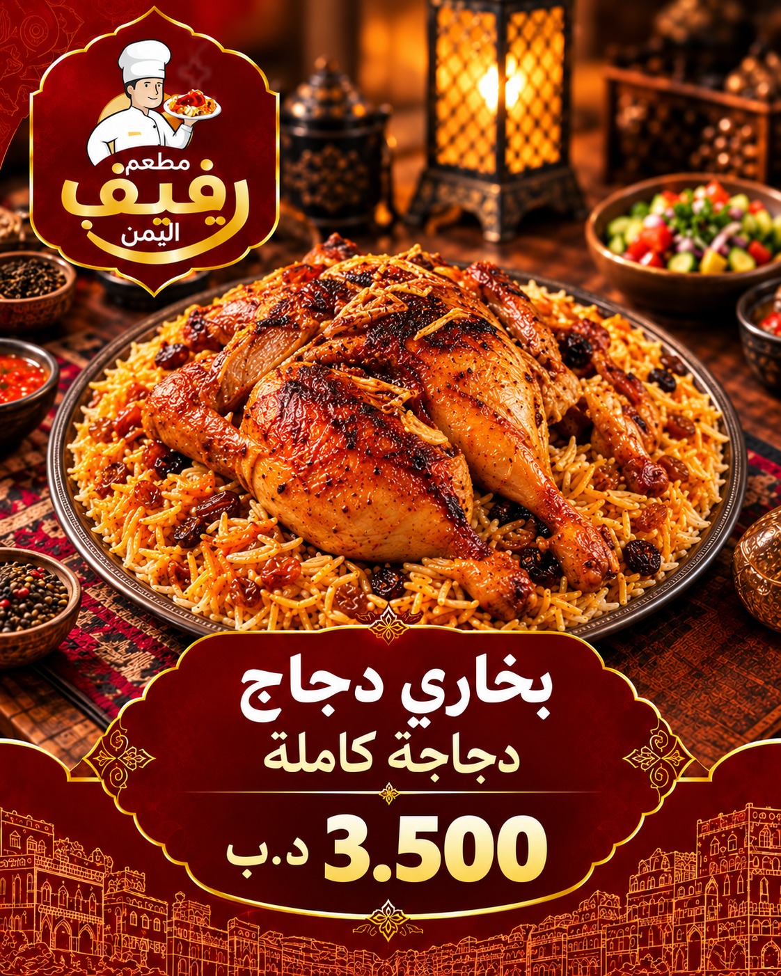 بخاري دجاج